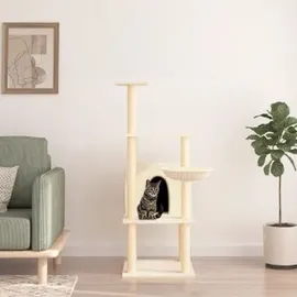 vidaXL Kratzbaum 132 cm creme