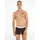 Tommy Hilfiger Boxer "TRUNK 3 PACK", Herren, Gr. S (48), grau (grau, heather, schwarz, weiß), Jersey, Obermaterial: 95% Baumwolle, 5% Elasthan, TOMMY HILFIGER UNDERWEAR, unifarben, kontrastfarbene Details, meliert, körpernah, Unterhosen, mit Logoschriftzug