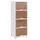 Costway Aufbewahrungsbox 45 x 38 x 117 cm 4-tlg. weiß