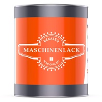 BEKATEQ Maschinenlack 1l in Iseki orange seidenglänzend innen und aussen - Traktorfarbe, Schlepperlack, Metallschutzlack mit Rostschutz für Baumaschinen und Landmaschinen LS-300