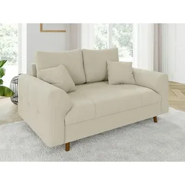 s-style möbel 2-Sitzer-Sofa, Beige