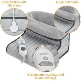 Medisana FWS grau Fußwärmer