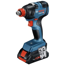 Bosch Professional Akku-Schlagschrauber GDX 18V-200, 200 Nm, Akku-Drehschlagschrauber in L-BOXX Banemo