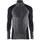 Blåkläder Merino Zip-Unterhemd lang grau/schwarz 3XL