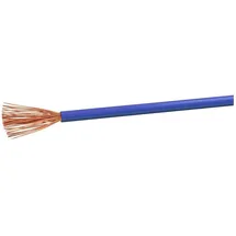 VOKA Kabelwerk H07VK15BL Schlauchleitung H07V-K 1 x 1.50 mm2 Blau 100 m)