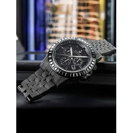 Louis XVI Majesté Frosted Iced Out Edelstahl 43 mm LXVI1184