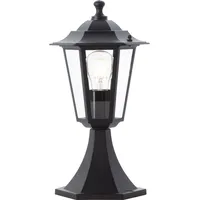 Brilliant Außenstandleuchte Glas Metall 36,0 cm 1x E27 schwarz