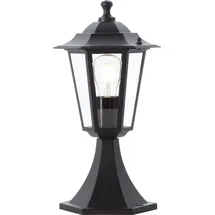 Brilliant Außenstandleuchte Glas Metall 36,0 cm 1x E27 schwarz