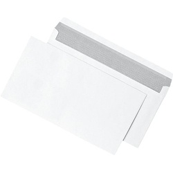 Mailmedia Briefumschläge DL Max ohne Fenster mit Haftklebung - 1000 Stück weiß, 23.5x12.5 cm