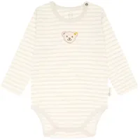 Steiff Unisex Baby Body amerikanischer Kragen Langarm Unterwäsche, Wind