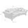 Home Affaire Big-Sofa HOME AFFAIRE "Tassilo geschwungene Formensprache, bequem, Mega Sofa, Breite 350cm", braun (hellbraun), B:350cm H:95cm T:110cm, 100% Polyester, Sofas, Big-Sofa