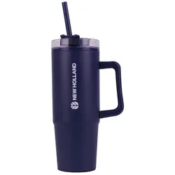 New Holland Trinkbecher mit Strohhalm