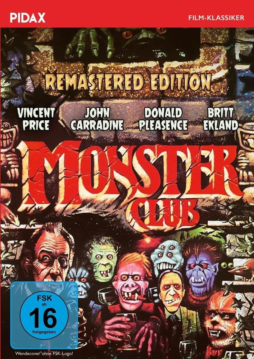 Monster Club - Remastered Edition / Schwarzhumoriger Gruselfilm mit Starbesetzung (Pidax Film-Klassiker)