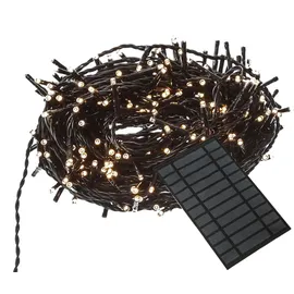 MARELIDA LED Lichterkette Kunststoff 22,5 m 1000-flammig schwarz
