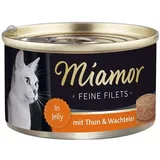 Miamor Feine Filets Thunfisch & Wachtelei 100 g