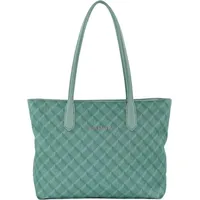 Valentino Barrio Shopper Leather Green/Multi