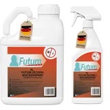 FUTUM 5L + 1000ml Zeckenspray / Mückenspray bekämpft Insekten, Eier, Larven ohne Biozide auf Wasserbasis,  Sofortwirkung ohne Flecken