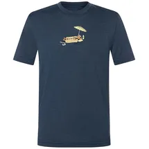 super.natural Trainingsshirt Hot Dog" in Dunkelblau - 110
