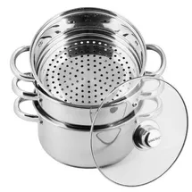 Kinghoff Mantowarka Dampfkochtopf 24 cm rund