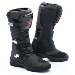 Stylmartin Navajo wasserdichte Motorrad Stiefel, grau, Größe 39 für Männer