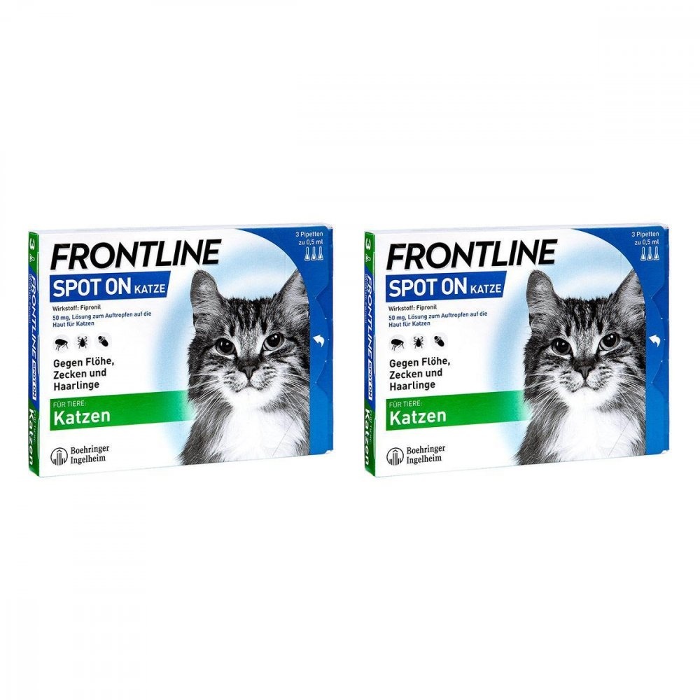 Frontline Spot On Katze gegen Zecken, Flöhe und Haarlinge