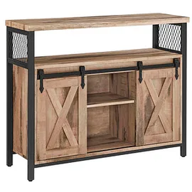 VASAGLE Sideboard, LSC092B50 natur 100,0 x 33,0 x 80,0 cm