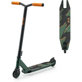 Kinderkraft Solis Scooter für Kinder Klassischer Roller Grün