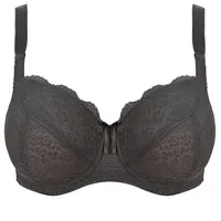 Freya BH Fancies Balcony K Cup Bra Schwarz, L 75 Damen