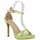 VAN HILL Damen High Heels Stiletto Satinoptik Elegant Schuhe 212661 Hellgrün 38 - 38 EU