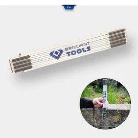 BRILLIANT TOOLS Gliedermaßstab BT110900 2 m