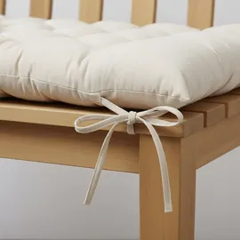 Relaxdays Bankauflage 190 x 70 cm beige 1 St.
