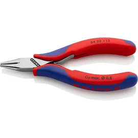Knipex 64 22 115 Elektronik-Vornschneider mit Mehrkomponenten-Hüllen 115 mm