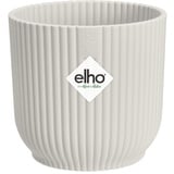 Elho Vibes Fold Rund Mini Blumentopf 7cm seidenweiß (2816500745100)