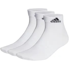 adidas Thin and Light Ankle Socken 3 Paar White/Black 4,5-6