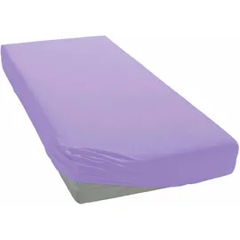 OTTO home Spannbettlaken Jersey 200 x 200 cm lila