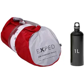 Exped Sim Comfort Duo 5 Isomatte (Größe 197x125cm, rot)