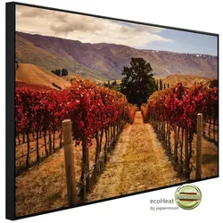 papermoon Infrarotheizung »EcoHeat - Herbst Weinberg«, Matt-Effekt - bunt