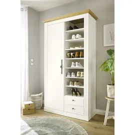 OTTO home WESTMINSTER TOPSELLER Garderobenschrank 108 x 46 x 203 weiß