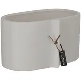 Kadax Übertopf 22 x 12,2 cm Grau