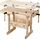 Sjöbergs Hobelbank Holz 1000 mm braun