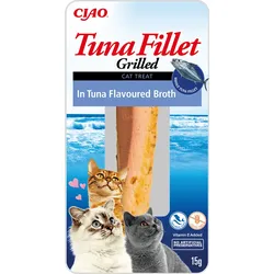 INABA CIAO Gegrilltes Thunfischfilet in Thunfischbrühe 15g