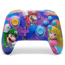 Analog / Digital Gamepad für Nintendo Switch, Nintendo Switch Lite, Nintendo Switch OLED Enhanced Wireless Controller Super Mario - Color Splash Heroes 