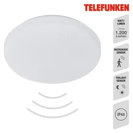 Telefunken LED Deckenleuchte 1 rund weiß Ø 29cm 12W