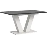 inn.furn Home-X 150 x 76 x 90 cm grau/weiß