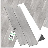 Endorphin Vinylboden selbstklebend in Holzoptik Hellgrau 2,93qm,