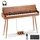 Eastar EUP-100 Digital Piano 88 Tasten mit gewichteter Klaviatur, E-Piano in voller Größe für Anfänger, mit Kopfhörer, Notenaufklebern, 3 Pedalen, kabelloser Verbindung&MIDI – Retro-Holzfarbe