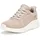 SKECHERS Bobs Squad Chaos für Damen Hands Free Slip-ins Chaos-Current Muse Sneaker, Taupe Textile, 42
