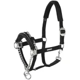 Eskadron Halfter CONTROL SLIDING BUCKLE BLACK (Basics), Größe: WE