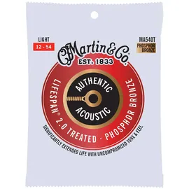 Martin Authentic Acoustic Gitarrensaiten – Lifespan 2.0, behandelt