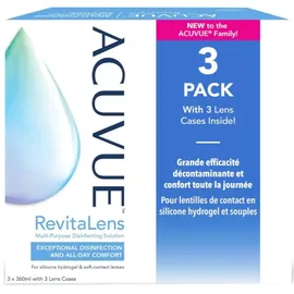 Acuvue RevitaLens All-In-One-Lösung 3 x 360 ml